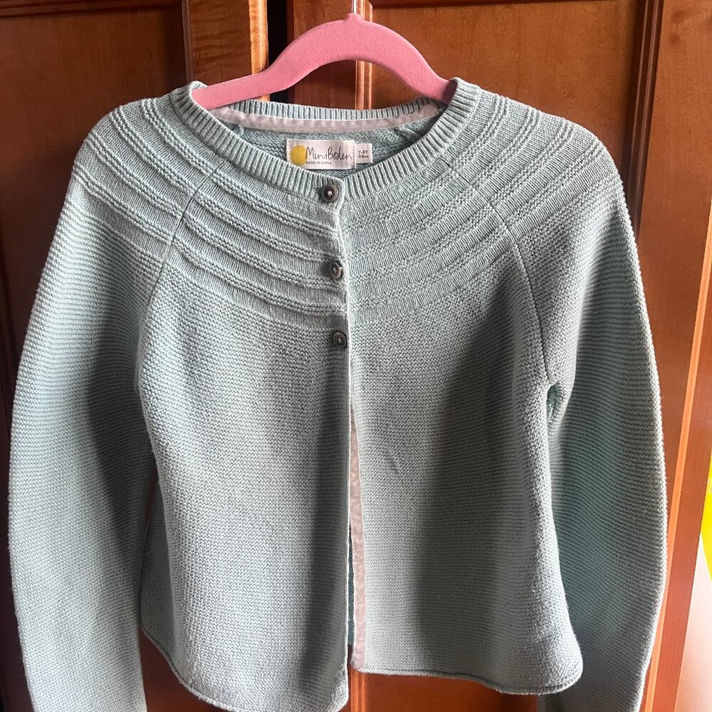 Mini Boden Cardigan Size 7-8